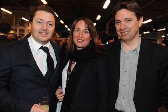 35. Pascal Marché (Chazal), Cécile Marché (Diversa) et Eric Doyen (Sobeca)