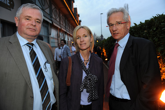 35. Gérard Cormoreche, Sylvie et son époux Bernard Basse (Crédit Mutuel)