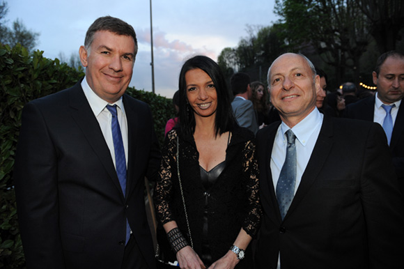 38. Nico (Lyon People), Karine Fontaine (Sotheby’s Realty) et l’horloger Jean-Louis Maier