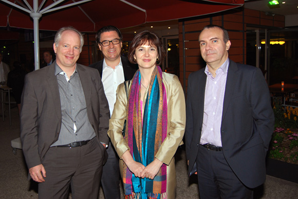 38. Eric Wallenbrock (Bird and Bird), Dominique Fugas (Foch avocats) et Florence et Xavier Graz (Deloitte)