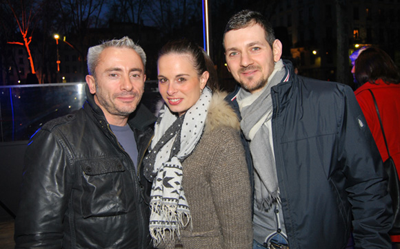 39. Patrick Di Folco (Passion Moteur), Audrey Perdrix et Jérôme Montei (Marina Yatching)