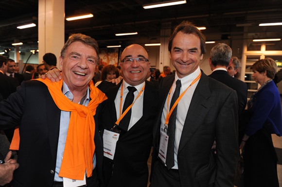 41. Bernard Fontanel, président Medef Lyon, le traiteur Franck Sucillon et Norbert Fontanel (Fontanel)