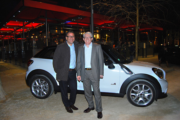 47. Dominique Palumbo (BMW–Mini) et Elie Cunat, directeur Général de Gauduel Automobiles