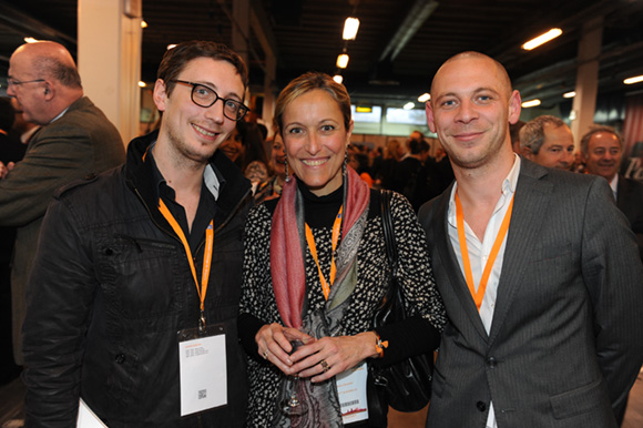 49. Yann Maitrias (Café Milano), Sophie Renard (Eliott & Markus) et Alexandre Villard (Café Milano)