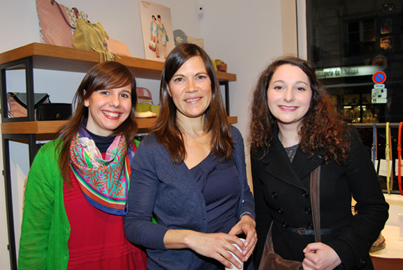 5. Julia Berroa (Nice Things), Gibet Moll (Manager Nice Things) et Allisson Maira