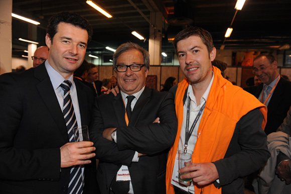 63. Franck Morize (CGPME), Emmanuel Imberton (CCI de Lyon) et Yann Feminier (Medef)