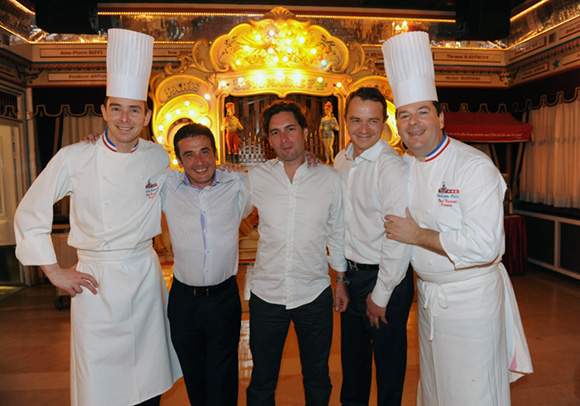 78. Gilles Reinhardt (Paul Bocuse), Thomas Moretti (BMW), Hervé Suat et Gilles Vivier-Merle (Alpes Nettoyage) et Christophe Muller (Paul Bocuse)