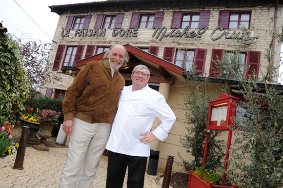 1. Christian Mure (Lyon Gourmand) et Michel Cruz (Le Faisan doré)