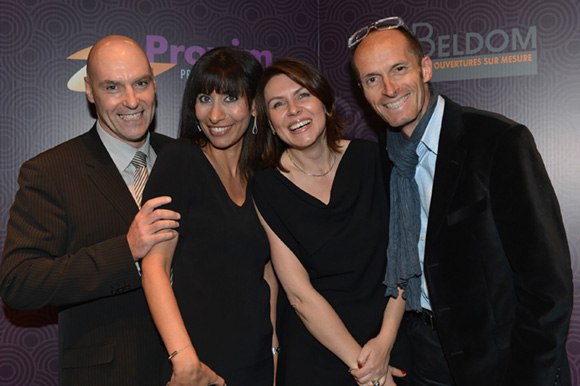 12. Thierry Varlet (CBRE), Rima et Laurent Sabot (Central Immobilier)