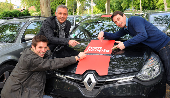 1. Gregory, Philippe et Franck rêvent de rouler dans une Clio Lyon People 
