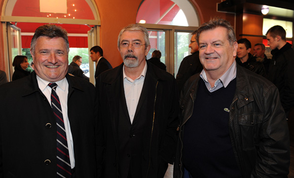 16. Max Vincent, maire de Limonest, Jean-Pierre Flaconneche, maire du 7ème et Christian Barthélémy, élu du Grand Lyon