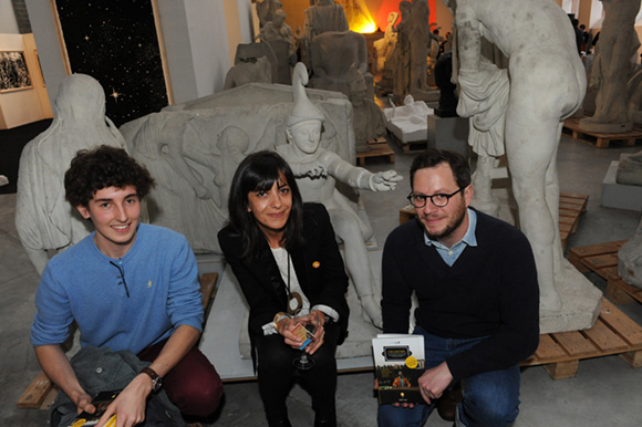 17. Thibault Murat (Les ateliers de Marinette), Catherine Debruyne (Lyon Tourisme & Congrès) et Ghislain