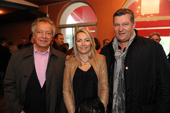 18. Philippe Grillot, président de la CCI de Lyon, Corinne Paris, Christophe Gerbaud (Allianz)