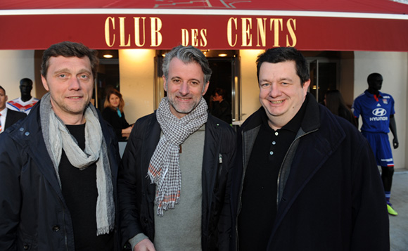 22. Les chefs Frédéric Berthod, Mathieu Viannay et Christophe Marguin