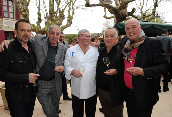 26. Didier Chastan (Ambiance Hotel), Jean-Jacques Baronnat (Baronnat), Michel Cruz (Le Faisan Doré), Luc Raginel (Vox) et Michel Debize