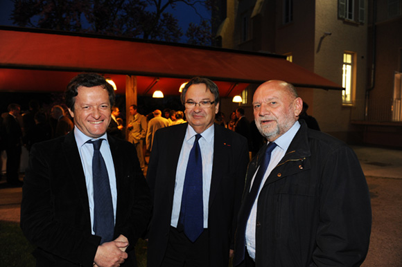 27. Le conseiller général Thomas Rudigoz, Jean-Dominique Durand, président de la Fondation Fourvière et Pierre-Yves Margain (Cabinet du maire de Lyon)