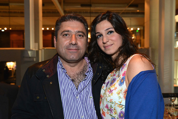 27. Michel Hardan et sa fille Clara