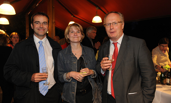 31. Anthony Villaume, Emmanuelle Priou et Gilles de Bailliencourt, directeur diocésain de l’enseignement catholique