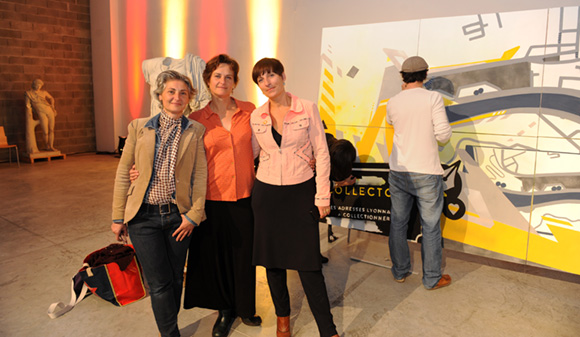 32. Nathalie, Anne-Sophie Schlienger (Serly) et Virginie Carton (Lyon Tourisme & Congrès)