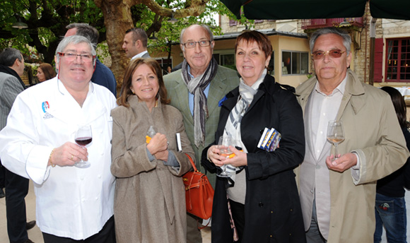 35. Michel Cruz, Annie Geoffray, Jean-Paul Allais (Allais), son épouse Bernadette et René Geoffray (Geoffray)