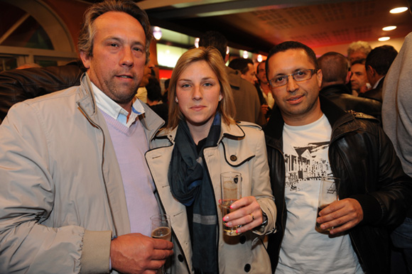 35. Emmanuel Cuilleret (Aviva Assurances), Julie Demont (Chapoutier) et Youssef Dakkouni (Caisse d’Epargne)