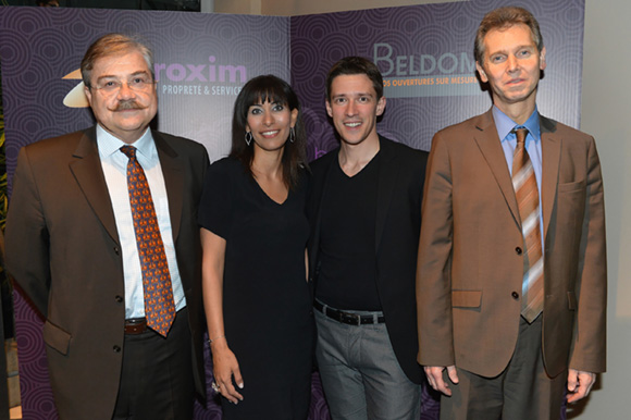5. Thierry Lignier (Mk Finance), Rima, Joël Chareyron (Faciliance) et Patrick Exbrayat (BP2L)