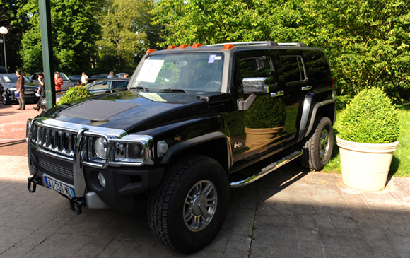 8. Hummer H3 Adventure BVA, 86 390 kms, 2007, adjugé 13 600 euros