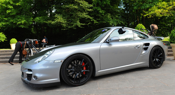 9. Porsche 911 Coupé turbo 997 BV6, 2008, adjugée 45 000 euros