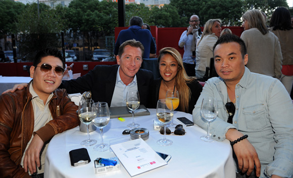 9. Michel, Jean-Pierre, Lily Kai et Sutak