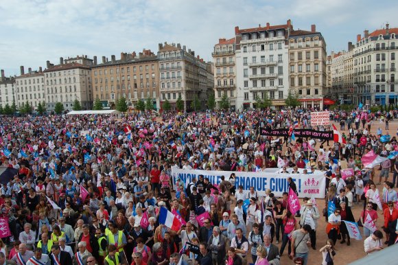 Bellecour Manif