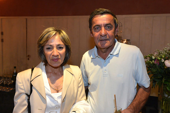 11. Nathalie et Guy Garrigues (ancien joueur de l’OL)