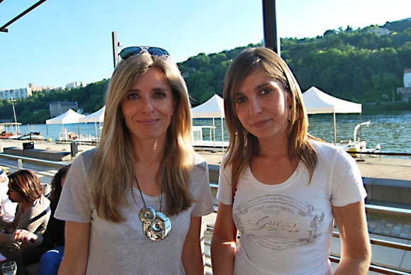 12. Françoise Neubert et Rebecca Munoz (Les yachts de Lyon)