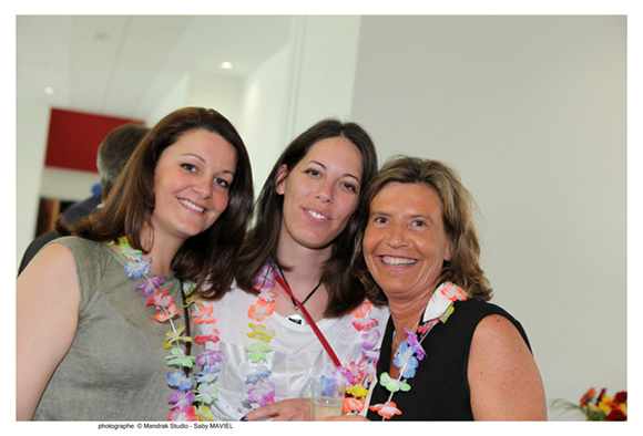 12. Emilie Oliviero (Biomérieux), Estelle Roche (Agence de L'eau) et Caroline Pinault (Idrac) promo 2012 