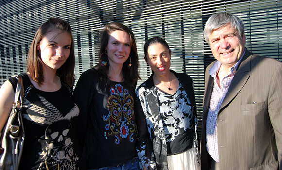 13. Maryline Faure (Murgier), Caroline Matelier (Nestlé Waters), Marta Pardo-Badier (Mercure Château Perrache) et Jack Saiki (Murgier)