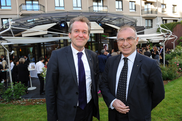 14. Luc Lafond, 1er adjoint à la mairie du 6ème et Yves Minssieux, consul de Belgique