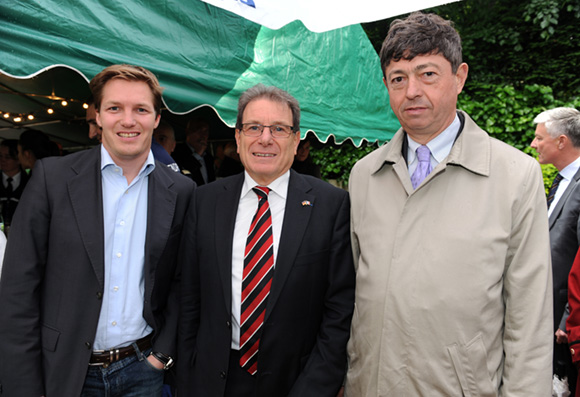 14. Alexandre Jeannerod (Euro Sono), Yves Cénac (Ministère de la Défense) et Philippe Rivé, directeur départemental des anciens combattants