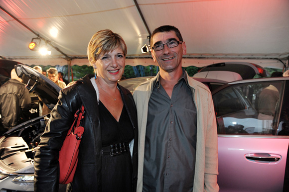 15. Mireille Charles et son époux Patrick (Garage de la plaine)