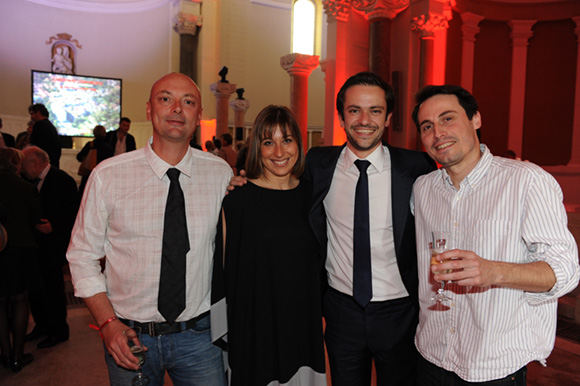 15. Jean-François Savoye (EMA Com), Valérie Baranco et Benjamin Solly (Lyon People), Franck Girardet (Invefi)