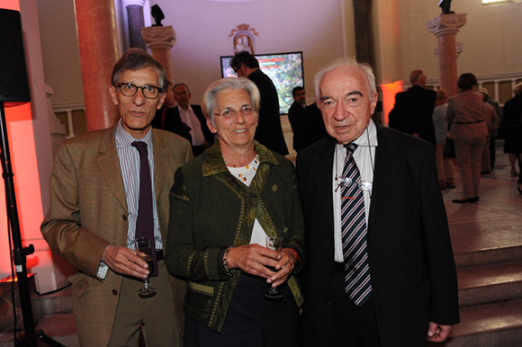 18. Michel Chapas, maire de Ste Foy, son épouse Geneviève et le docteur Moreteau