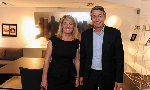 19. Isabelle (Je Cuisine) et son époux Jean-Pierre Chiara (Axa)