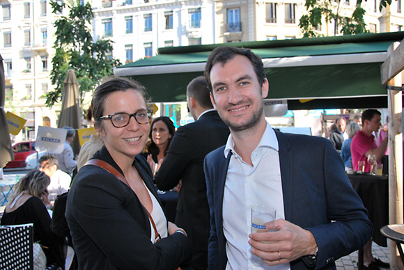 19. Aurélie de Fontgalland (MEDEF Lyon-Rhône) et Cédric Bodard, Consultant Eight Advisory