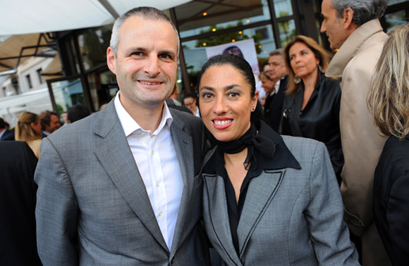 21. Lionel Badier (Brasseries Bocuse) et Marta Pardo-Badier (Château Perrache)