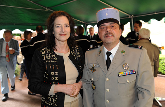 2. Laure et son époux le major Pascal Maurer