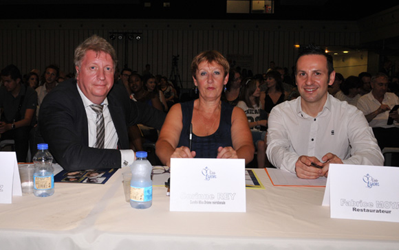 22. Les membres du jury : Michel Lopez, Corinne Rey et Fabrice Moya