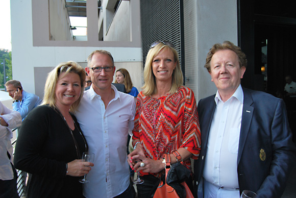 25. Corinne Lambert (Lambert Pâtisserie), Benoît Jeannerod-Lambert, Virginie Bourgeois (Virginie B. Communication visuelle) et Gérard Gabert (SIP)