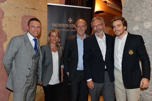 28. Franc Sciessere, Louis-Eric et Caroline Beckensteiner, George-Eric Tishker et son fils Eliott