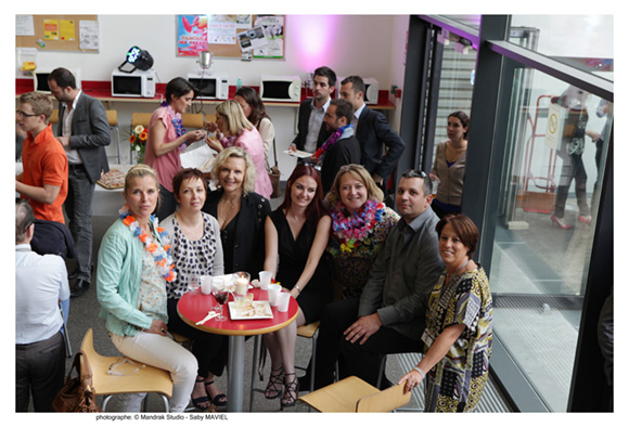 29. Barbara, Isabelle, Edwige, Amandine, Peggy, Julien et Valérie 