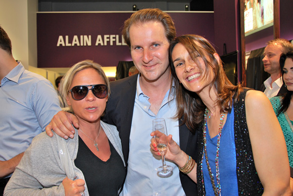30. Sandrine Vijoul, Grégoire Balaÿ (Afflelou) et Cécile Balaÿ