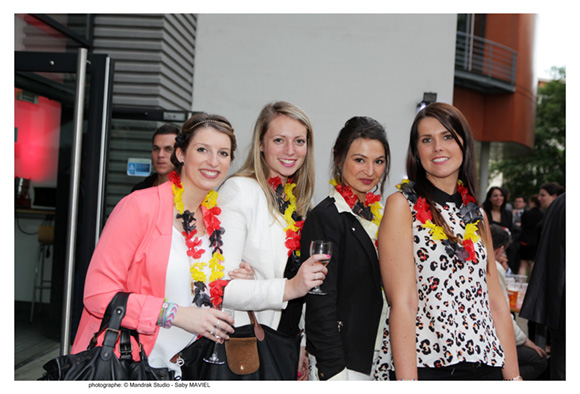 37. Marion Nattier, (Mango), Anne-Catherine Melnotte (Firemnich), Pauline Sanial (LBD) et Elodie Bessonnard (Derhy) MGE 2011 