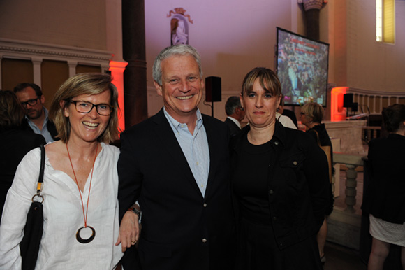 38. Pascale Bazaille, adjointe au maire de Ste Foy, Bernard Gillet et Véronique Sarselli, adjointe au maire de Sainte Foy